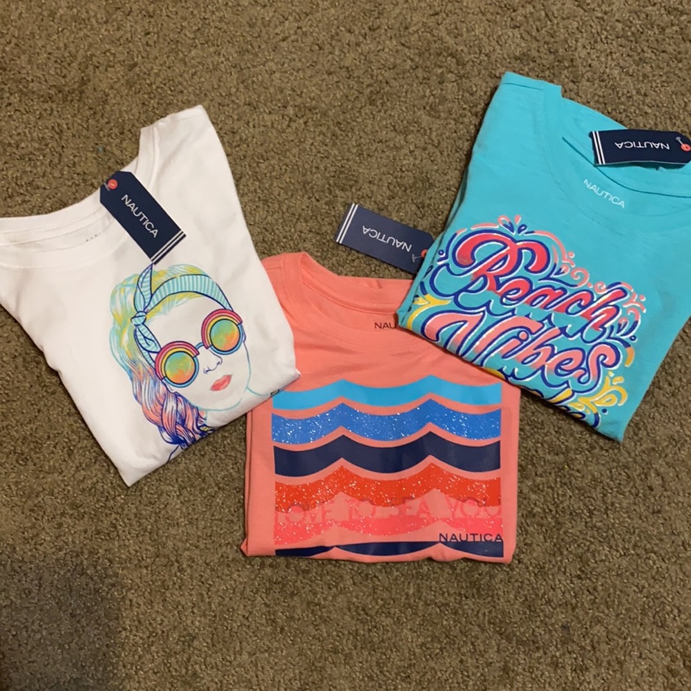 Nautica girls t-shirts New